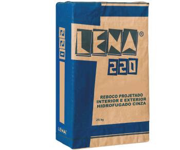 Lena 220 - Reboco Projetado Interior E Exterior Hidrofugado Cinza