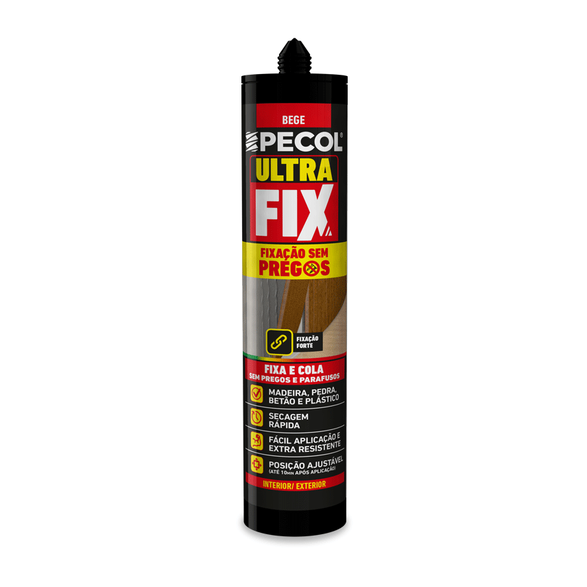 Cola Ultrafix Fixação Sem Pregos